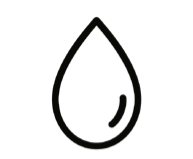 Drawing of raindrop